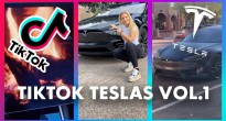 Tesla hợp tác với Tiktok ra mắt tính năng quay video trong ô tô